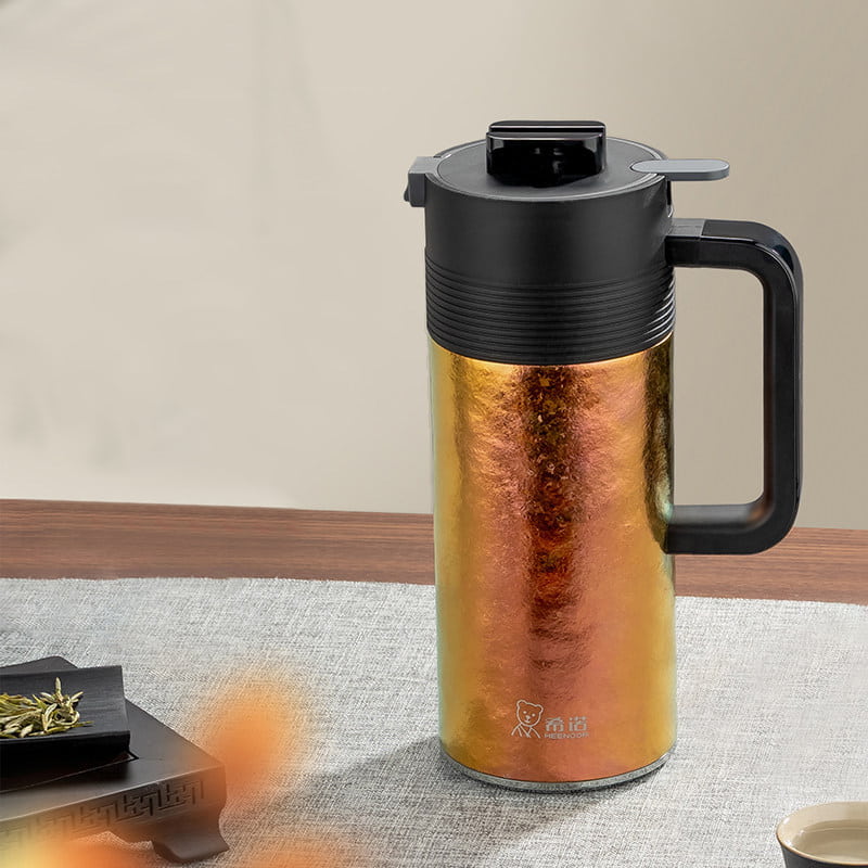 純チタン製茶分離注入器付急浸ポット