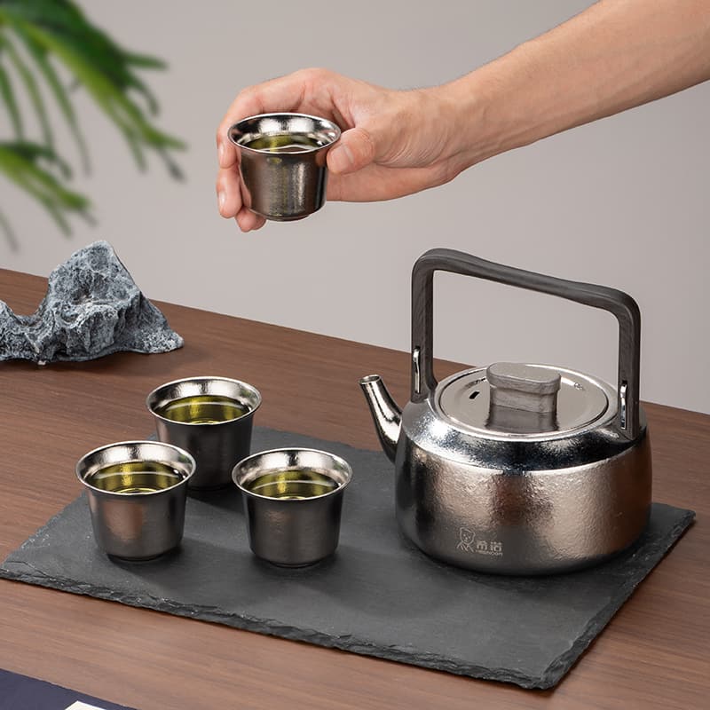 チタン製茶具セット