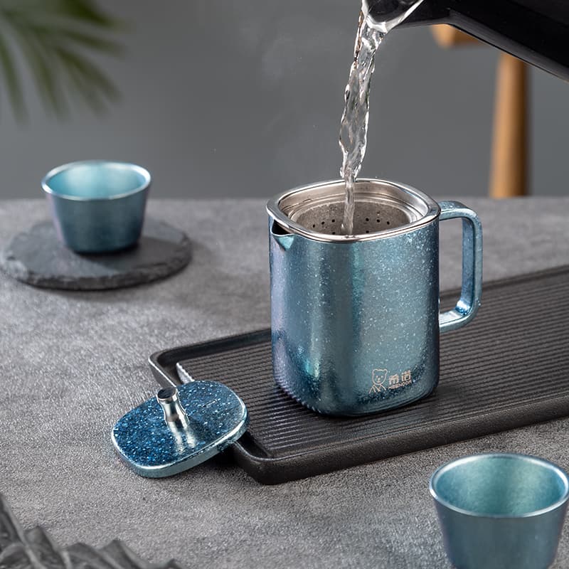 チタン製 茶具セット 功夫茶器