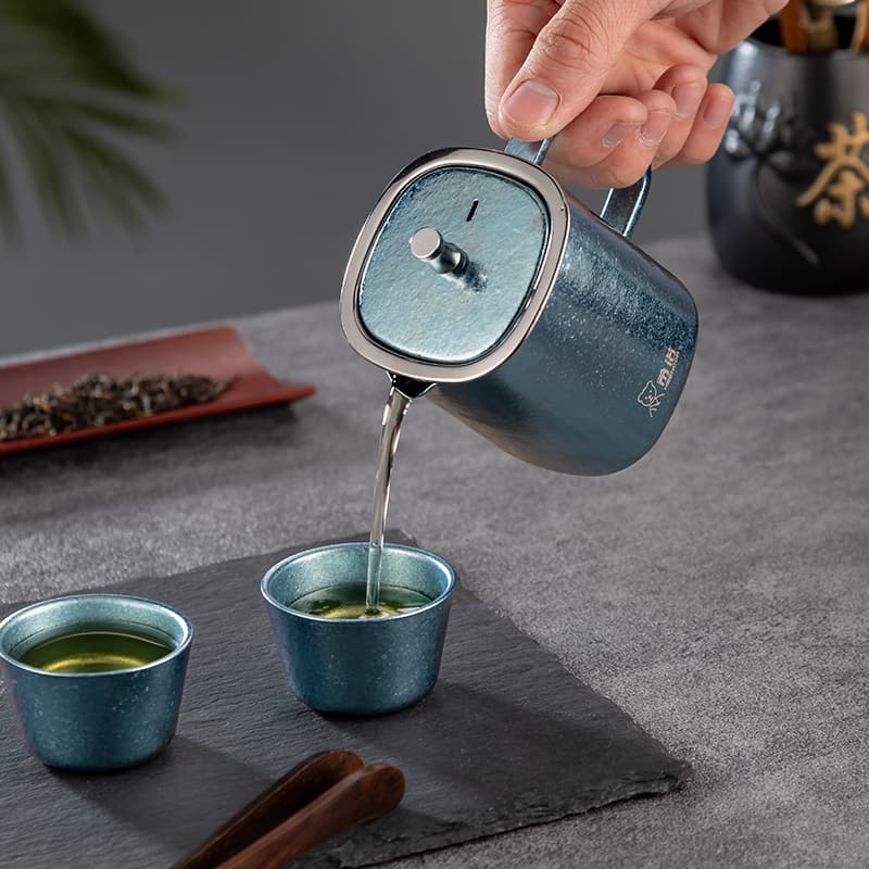 チタン製 茶具セット 功夫茶器
