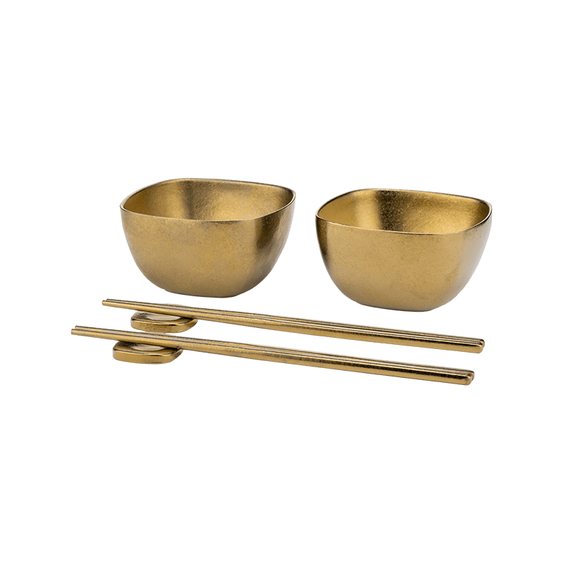 チタン製 二人食器セット