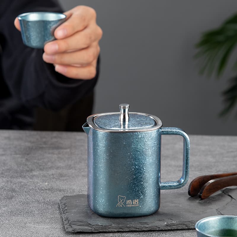 チタン製 茶具セット 功夫茶器