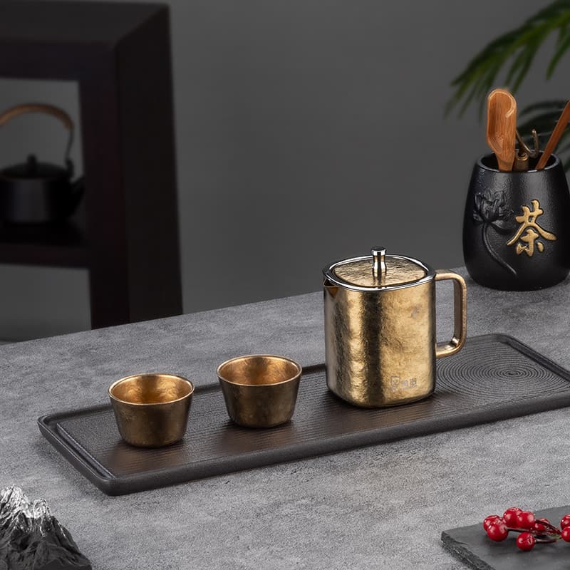 チタン製 茶具セット 功夫茶器