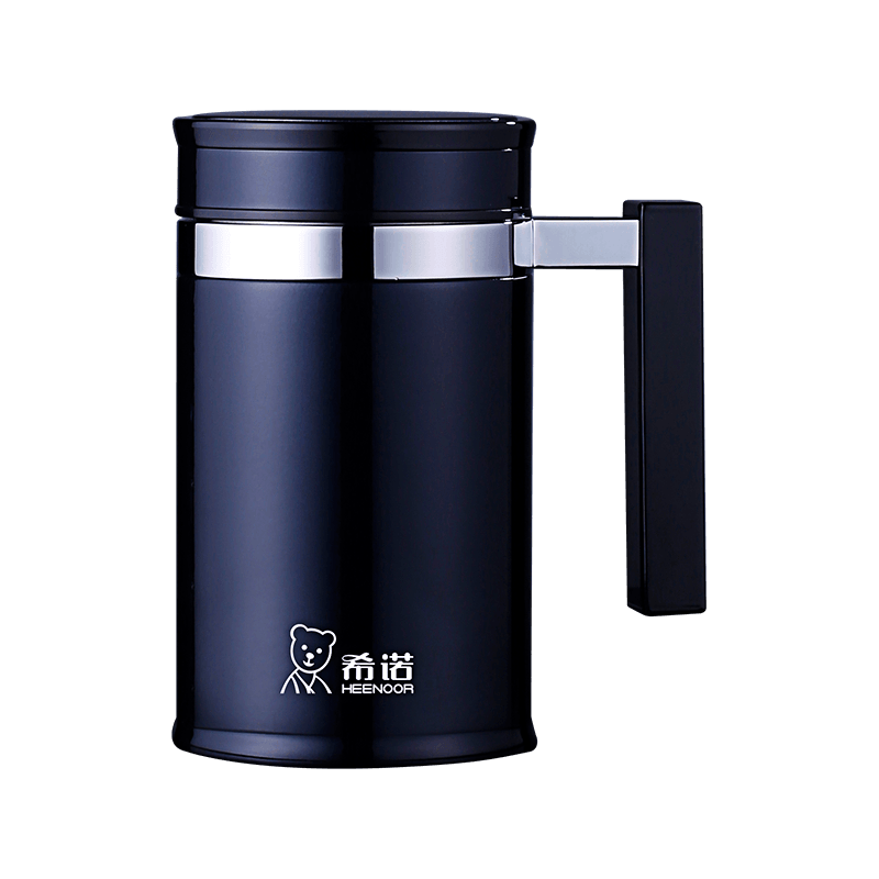 ビジネスオフィス向け ハンドル付きステンレス製魔法瓶